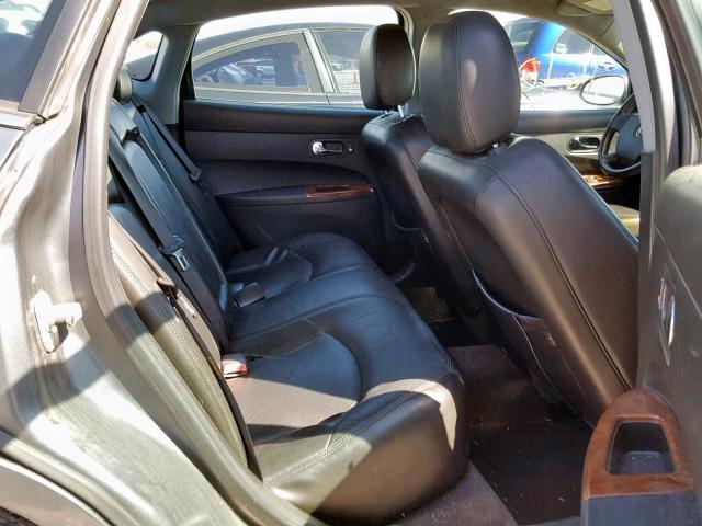 2G4WD532651300481 - 2005 BUICK LACROSSE C GRAY photo 6