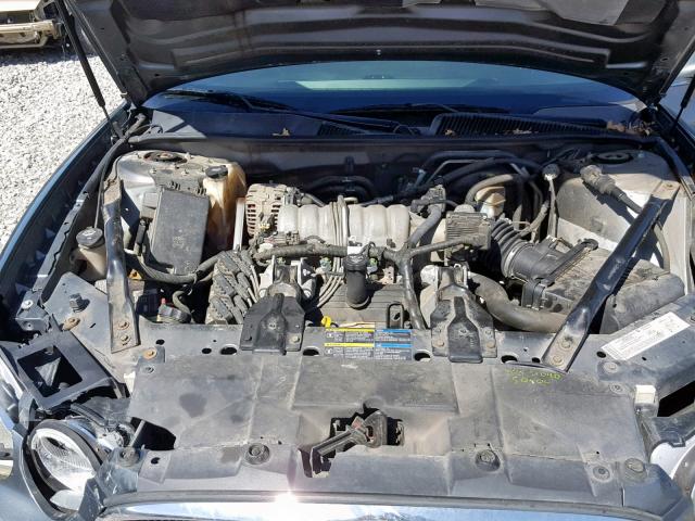 2G4WD532651300481 - 2005 BUICK LACROSSE C GRAY photo 7