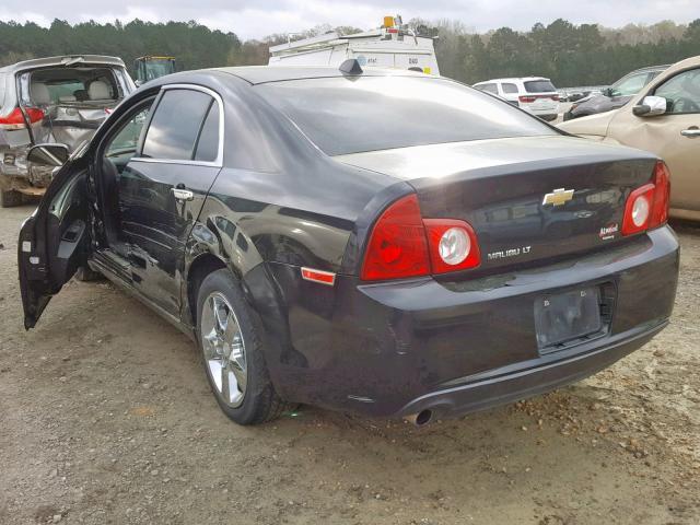 1G1ZD5EU3CF312439 - 2012 CHEVROLET MALIBU 2LT BLACK photo 3