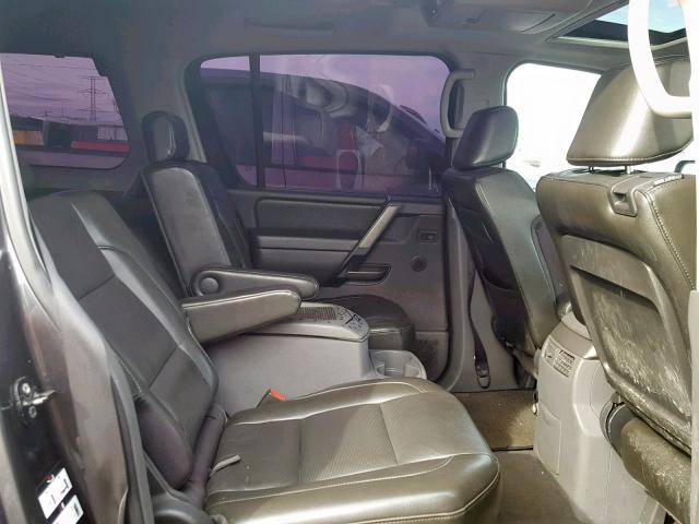 5N1AA08B46N723851 - 2006 NISSAN ARMADA SE GRAY photo 6