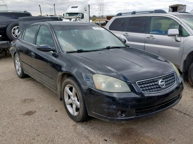 1N4BL11D55N403981 - 2005 NISSAN ALTIMA SE BLACK photo 1