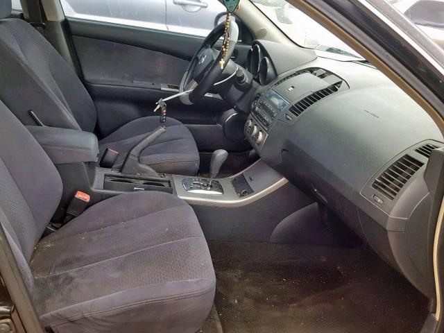 1N4BL11D55N403981 - 2005 NISSAN ALTIMA SE BLACK photo 5