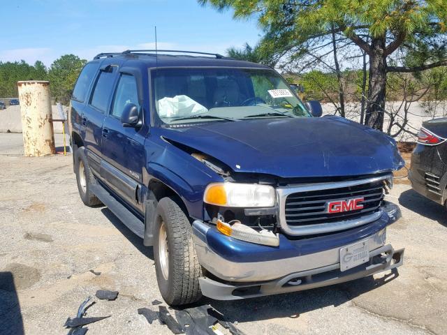 1GKEC13T71R178773 - 2001 GMC YUKON BLUE photo 1