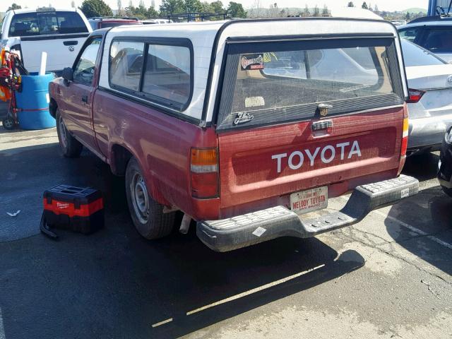 4TARN81A8PZ079613 - 1993 TOYOTA PICKUP 1/2 RED photo 3