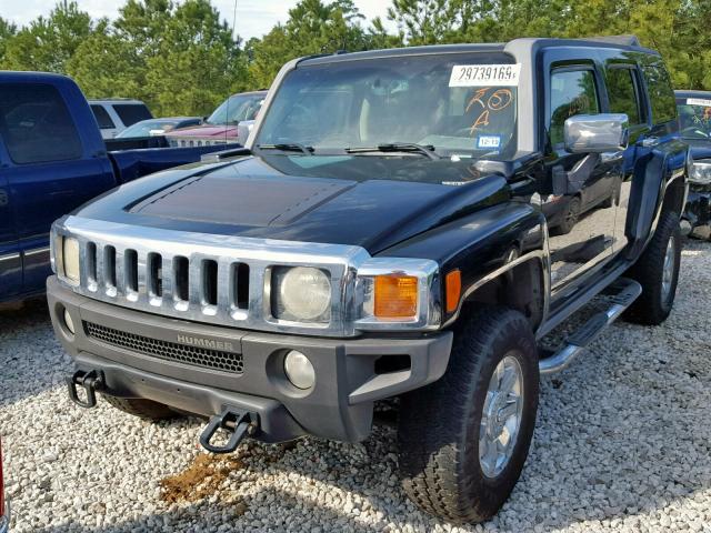 5GTDN13E478241743 - 2007 HUMMER H3 CHARCOAL photo 2