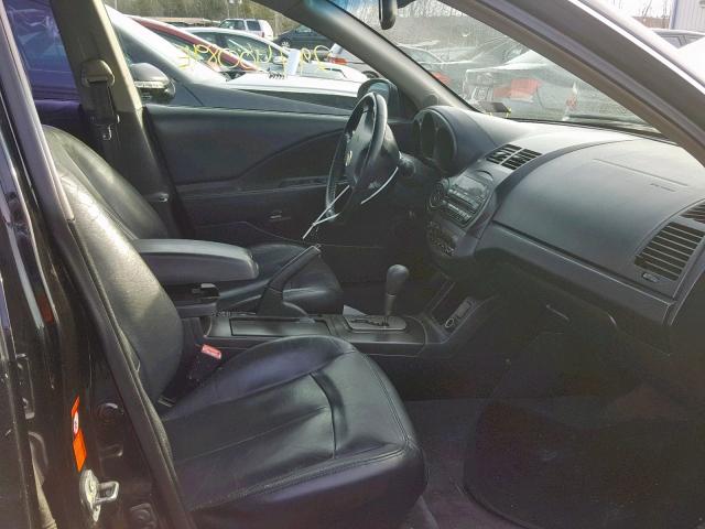 1N4BL11E82C108776 - 2002 NISSAN ALTIMA SE BLACK photo 5