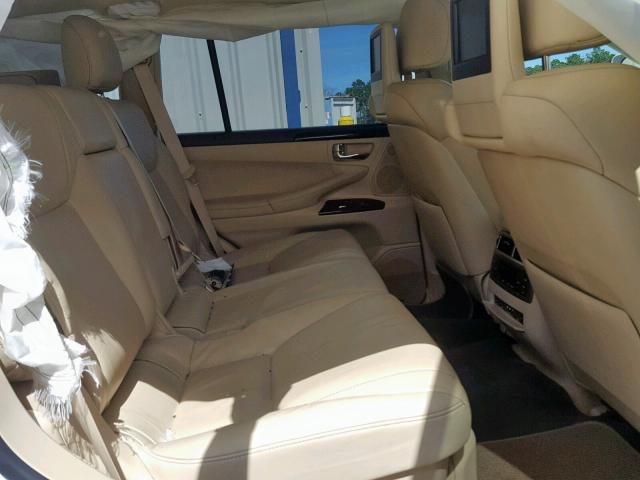 JTJHY7AX7D4087326 - 2013 LEXUS LX 570 WHITE photo 6