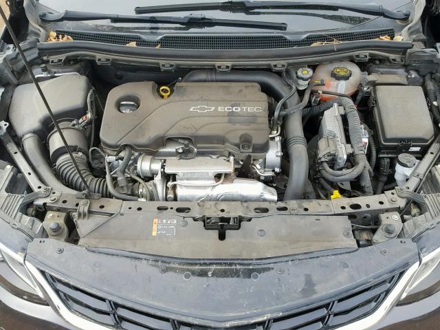 1G1BG5SM6G7243260 - 2016 CHEVROLET CRUZE PREM GRAY photo 7