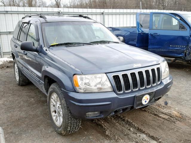 1J8GW58S92C217220 - 2002 JEEP GRAND CHER BLUE photo 1