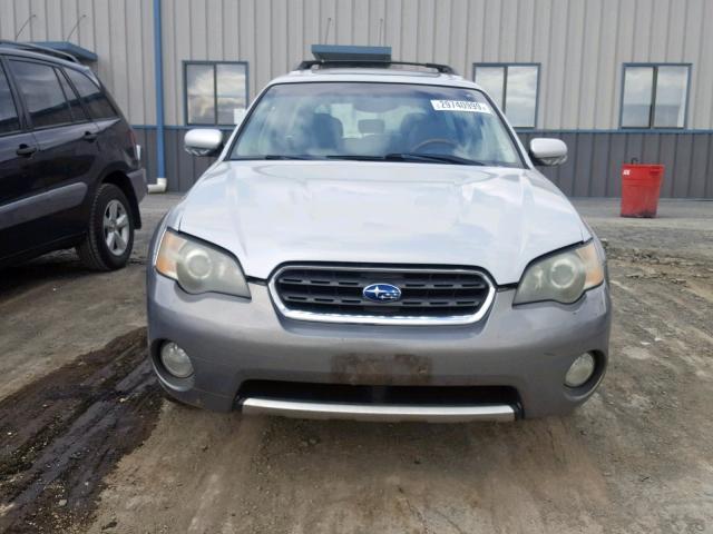 4S4BP86C654388335 - 2005 SUBARU LEGACY OUT SILVER photo 9