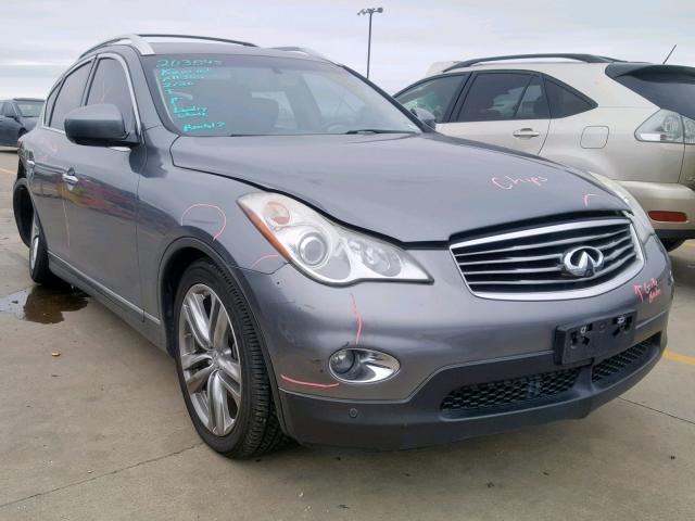 JN1AJ0HRXBM851421 - 2011 INFINITI EX35 BASE CHARCOAL photo 1