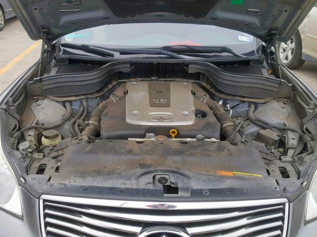 JN1AJ0HRXBM851421 - 2011 INFINITI EX35 BASE CHARCOAL photo 7