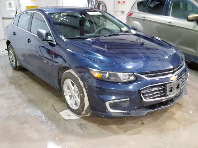 1G1ZC5ST3GF289958 - 2016 CHEVROLET MALIBU LS BLUE photo 1