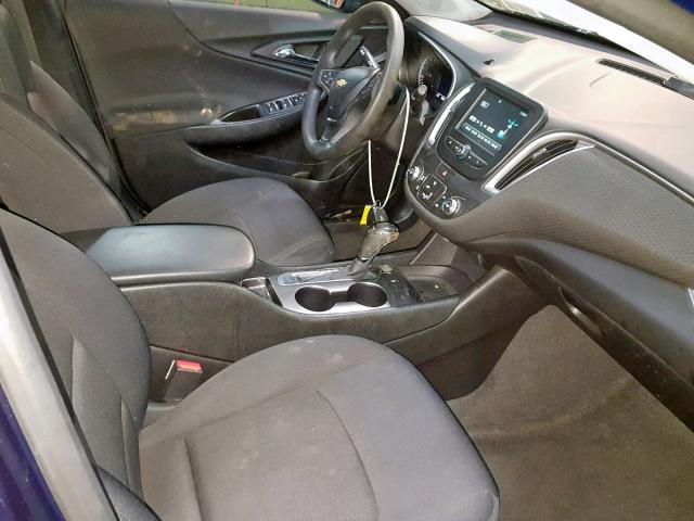 1G1ZC5ST3GF289958 - 2016 CHEVROLET MALIBU LS BLUE photo 5