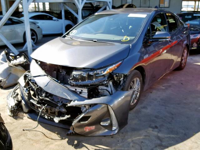 JTDKARFP3H3013205 - 2017 TOYOTA PRIUS PRIM 灰色 照片 2