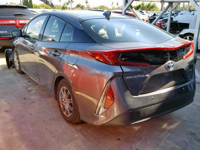 JTDKARFP3H3013205 - 2017 TOYOTA PRIUS PRIM 灰色 照片 3