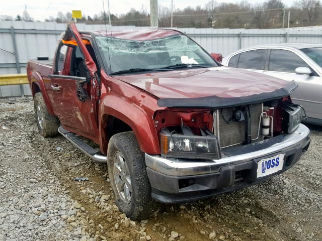 1GCJTDFE5B8118569 - 2011 CHEVROLET COLORADO L BURGUNDY photo 1