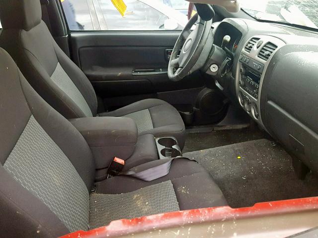 1GCJTDFE5B8118569 - 2011 CHEVROLET COLORADO L BURGUNDY photo 5