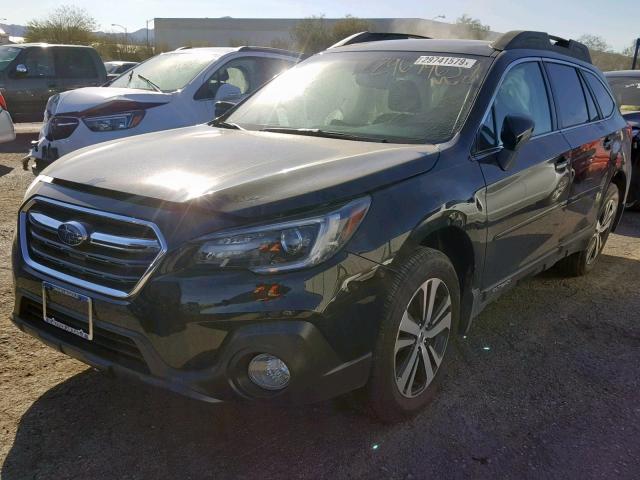 4S4BSENC6J3224176 - 2018 SUBARU OUTBACK 3. BLACK photo 2