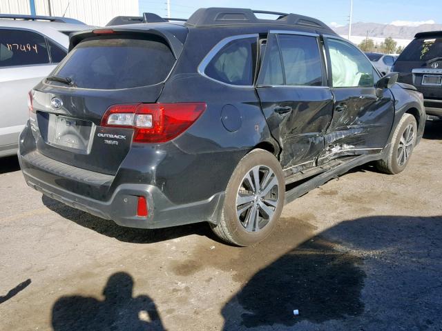 4S4BSENC6J3224176 - 2018 SUBARU OUTBACK 3. BLACK photo 4