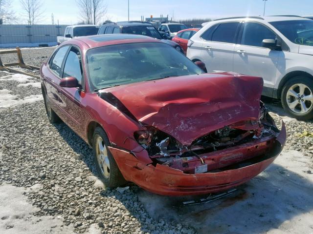 1FAFP55U33G169994 - 2003 FORD TAURUS SES RED photo 1