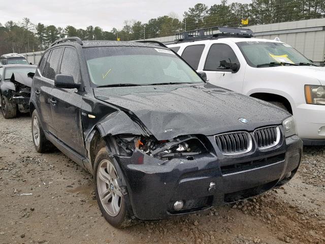 WBXPA93466WD30042 - 2006 BMW X3 3.0I BLACK photo 1