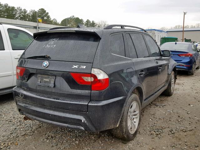 WBXPA93466WD30042 - 2006 BMW X3 3.0I BLACK photo 4