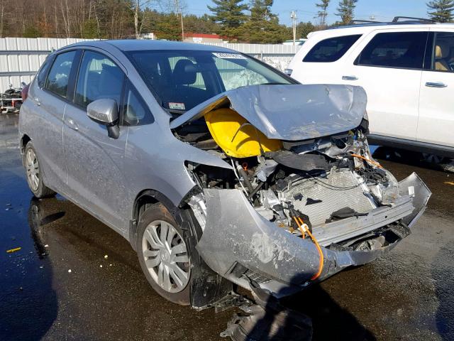 JHMGK5H54GS006998 - 2016 HONDA FIT LX SILVER photo 1