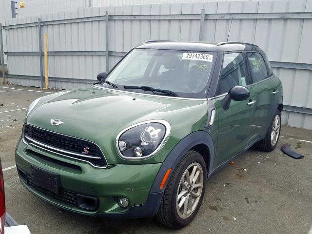 WMWZC3C5XFWT04964 - 2015 MINI COOPER S C GREEN photo 2