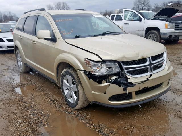 3D4PH1FG5BT515019 - 2011 DODGE JOURNEY MA GOLD photo 1