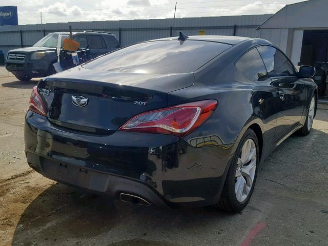 KMHHT6KDXDU086702 - 2013 HYUNDAI GENESIS CO BLACK photo 4