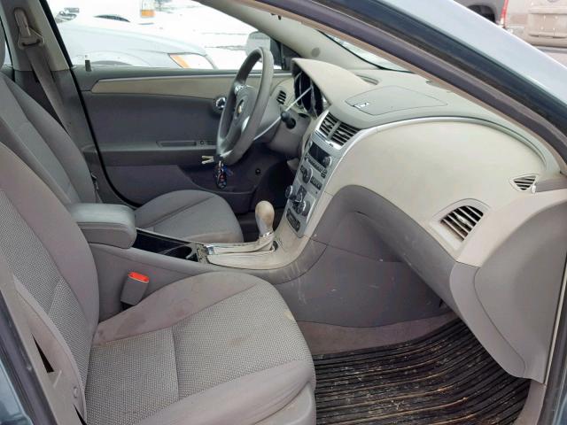 1G1ZG57B294211898 - 2009 CHEVROLET MALIBU LS BLUE photo 5
