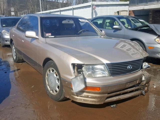 JT8BH22F2T0066440 - 1996 LEXUS LS 400 GOLD photo 1