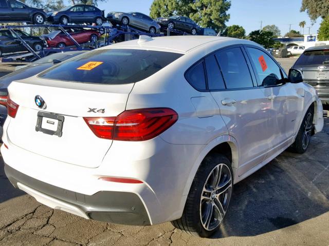 5UXXW3C50J0T82438 - 2018 BMW X4 XDRIVE2 WHITE photo 4