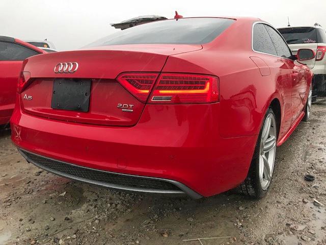 WAUWFAFR6DA003003 - 2013 AUDI A5 PRESTIG RED photo 4