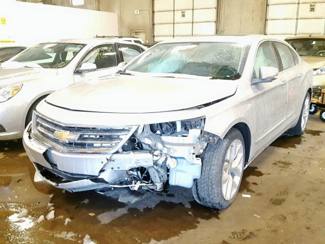 1G1155S33EU154611 - 2014 CHEVROLET IMPALA LTZ SILVER photo 2