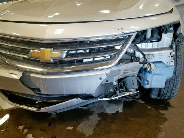 1G1155S33EU154611 - 2014 CHEVROLET IMPALA LTZ SILVER photo 9