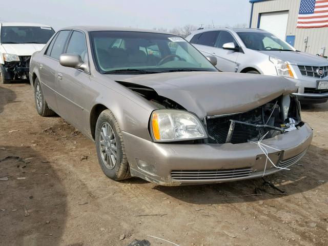 1G6KE57Y64U258527 - 2004 CADILLAC DEVILLE DH TAN photo 1