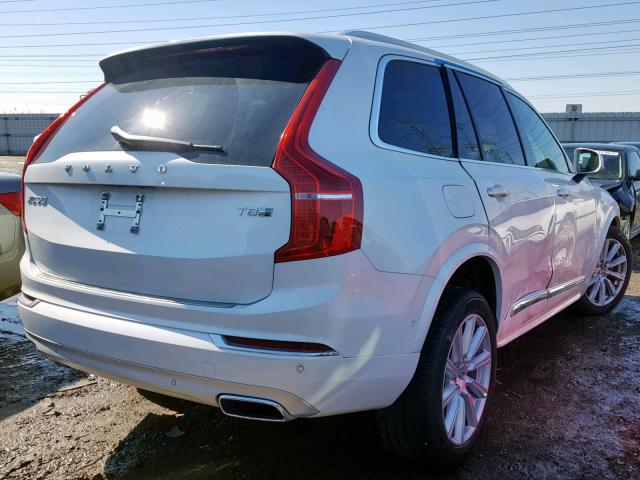 YV4BC0PL8H1173798 - 2017 VOLVO XC90 T8 WHITE photo 4