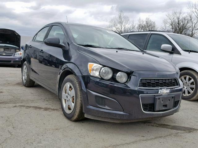 1G1JA5SH2D4209698 - 2013 CHEVROLET SONIC LS 黑色 照片 1