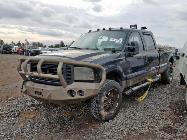 1FTWW31PX6EC55160 - 2006 FORD F350 SRW S GREEN photo 2