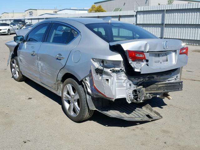 19VDE1F36EE005690 - 2014 ACURA ILX 20 SILVER photo 3