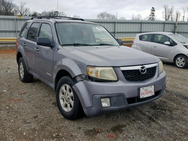 4F2CZ06178KM10152 - 2008 MAZDA TRIBUTE S GRAY photo 1