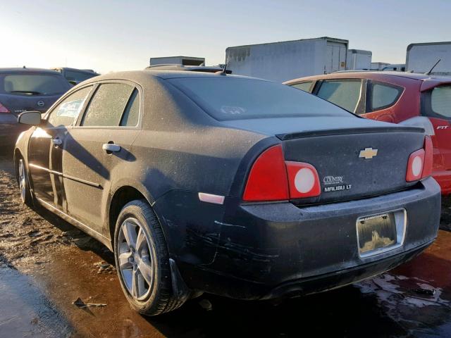 1G1ZC5E16BF376434 - 2011 CHEVROLET MALIBU 1LT BLACK photo 3