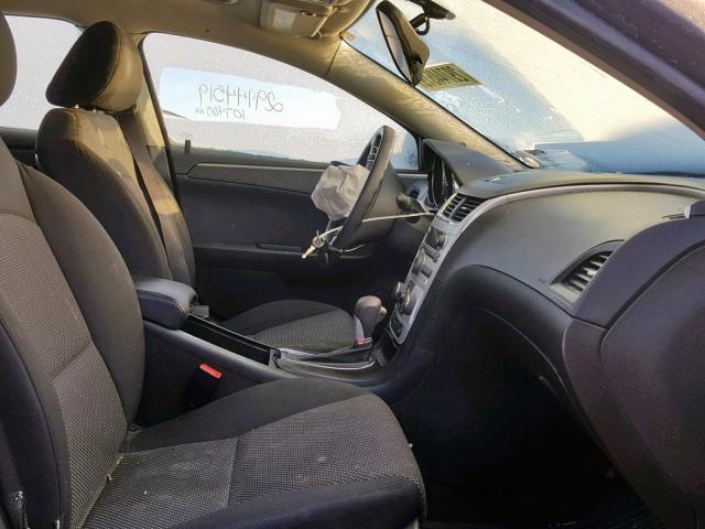 1G1ZC5E16BF376434 - 2011 CHEVROLET MALIBU 1LT BLACK photo 5