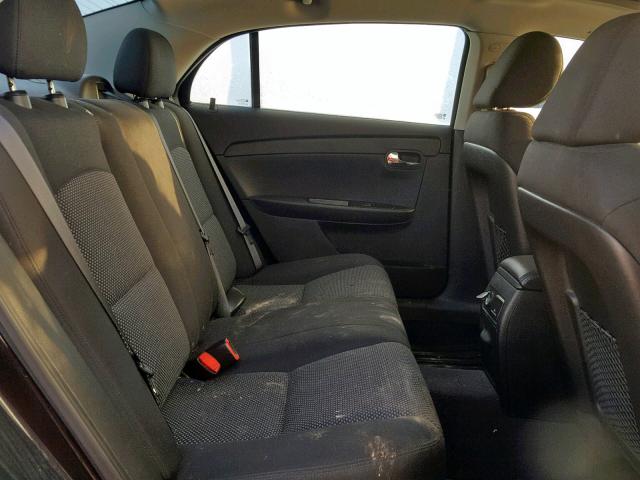 1G1ZC5E16BF376434 - 2011 CHEVROLET MALIBU 1LT BLACK photo 6