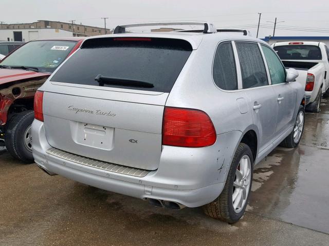 WP1AC29P14LA93783 - 2004 PORSCHE CAYENNE TU SILVER photo 4