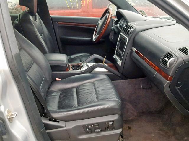 WP1AC29P14LA93783 - 2004 PORSCHE CAYENNE TU SILVER photo 5