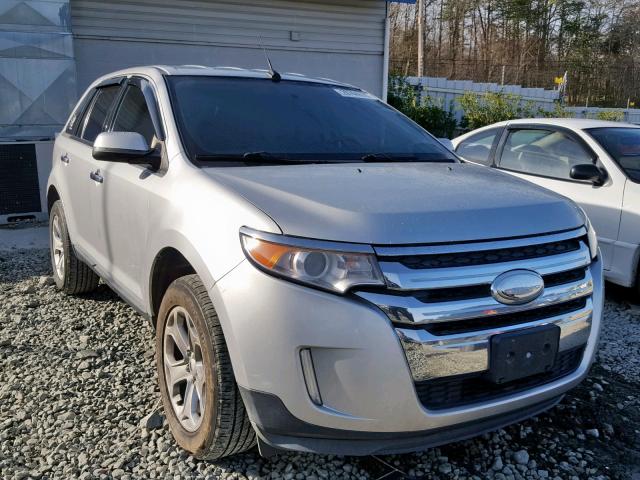 2FMDK3JCXBBB58557 - 2011 FORD EDGE SEL GRAY photo 1