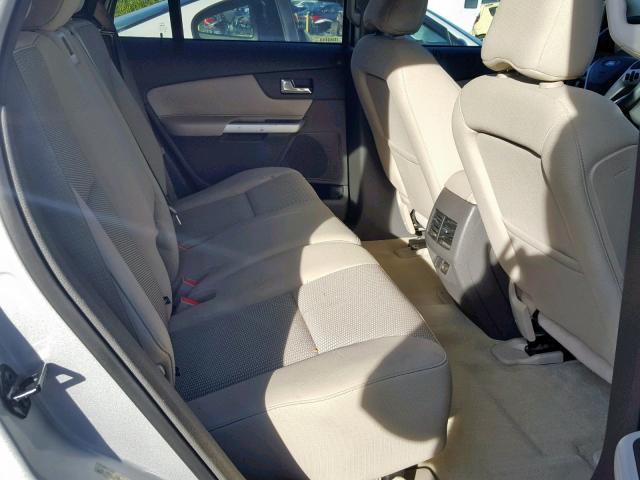 2FMDK3JCXBBB58557 - 2011 FORD EDGE SEL GRAY photo 6